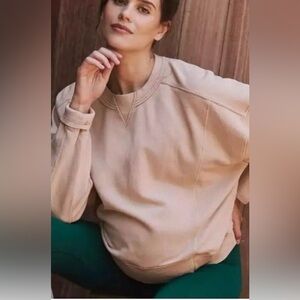 FP Movement X Hatch Intercept Pullover Size Small in Desert Sand NWT